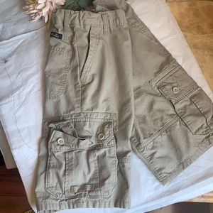 Khaki shorts boys size 12